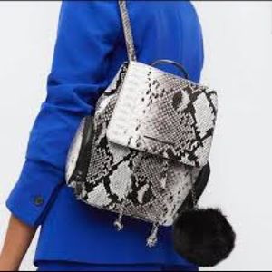 ALDO Snake Skin Backpack